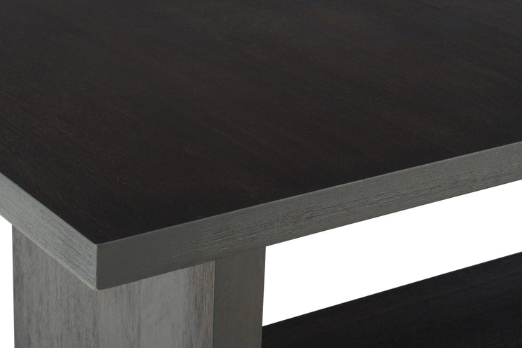 Oxford Basalt Grey Dining Table, 4 Chairs and Bench